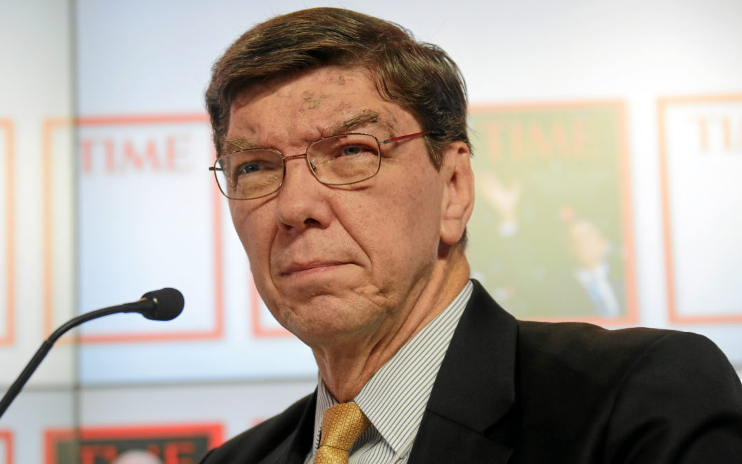 Remembering the “Father of ‘disruptive innovation'” Dr. Clayton Christensen